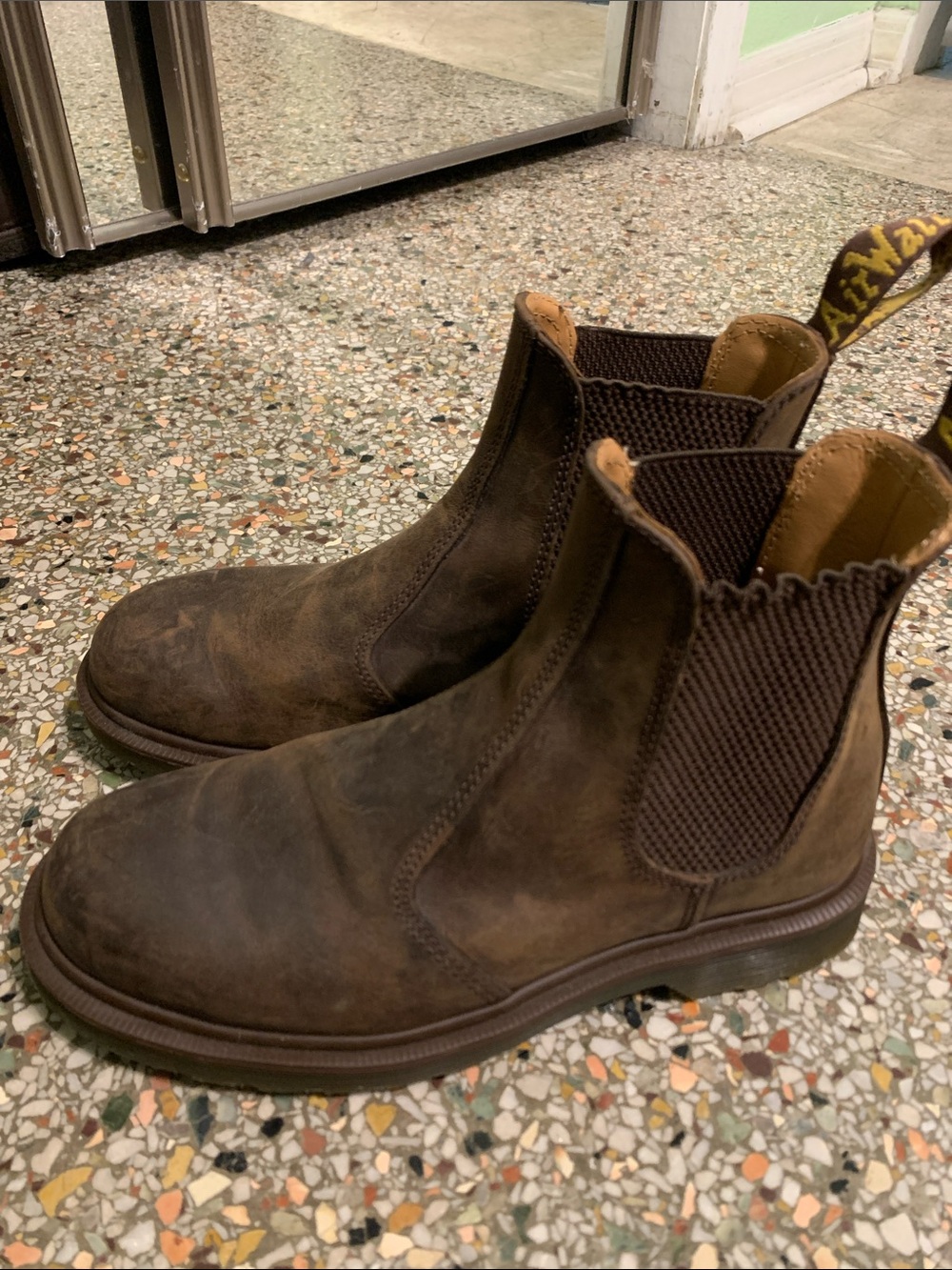 Dr. Martens Men's Dark Brown Chukka Chelsea Boots